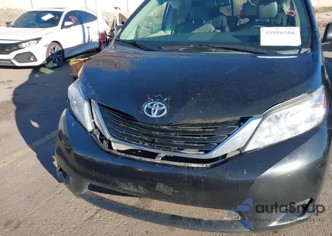 2014 Toyota Sienna Le 7 Passenger из США, поврежденный, VIN 5TDJK3DC3ES088342